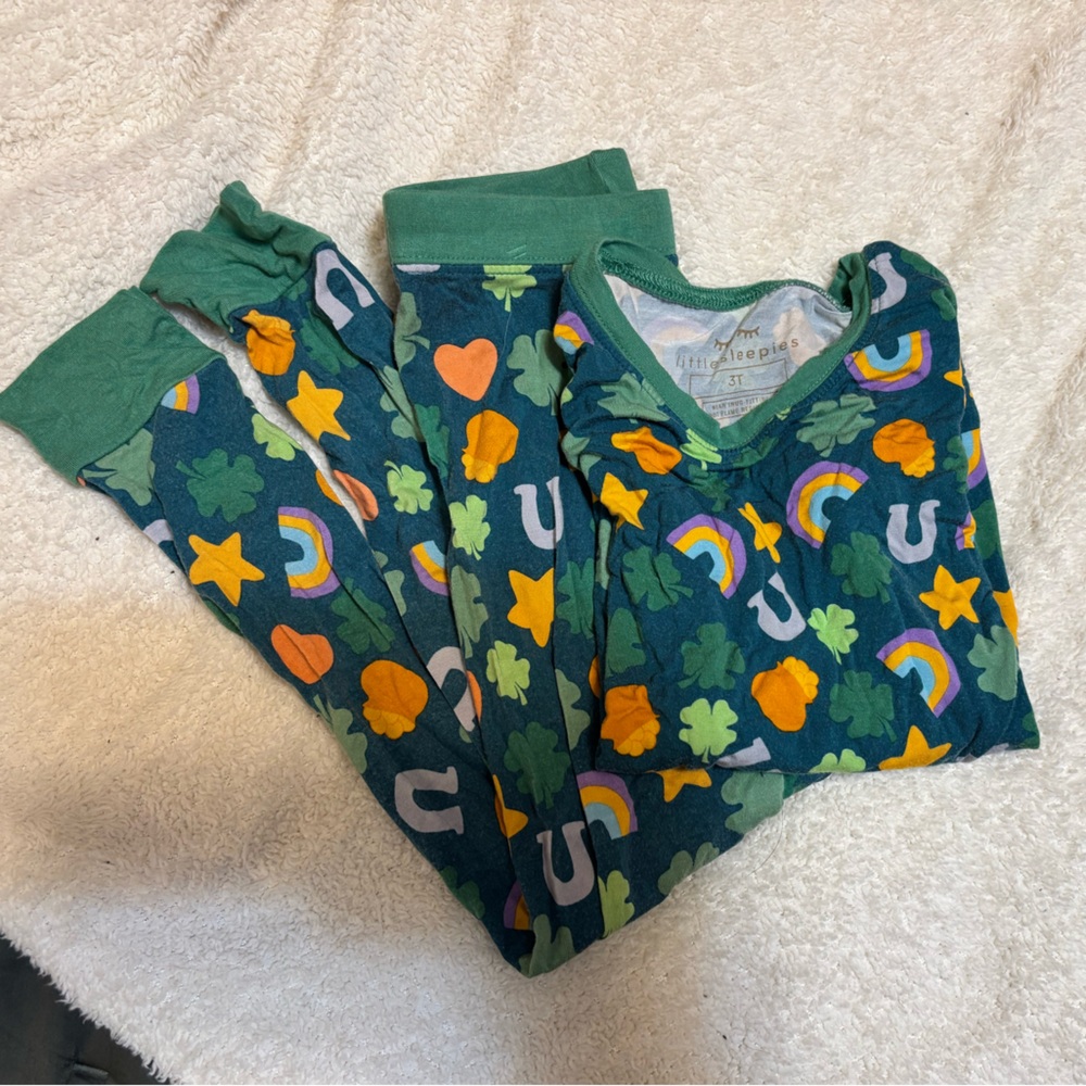 Little Sleepies 3T Lucky Set